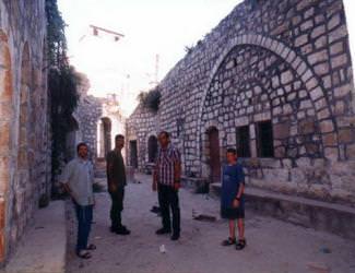 (Photo: Courtyard of the Tomb of Abner Ben Ner complex. Source: Shavei Hebron)