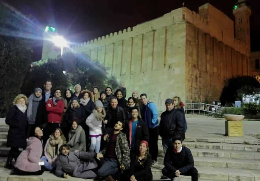 Habima Theater Troupe visits Hebron