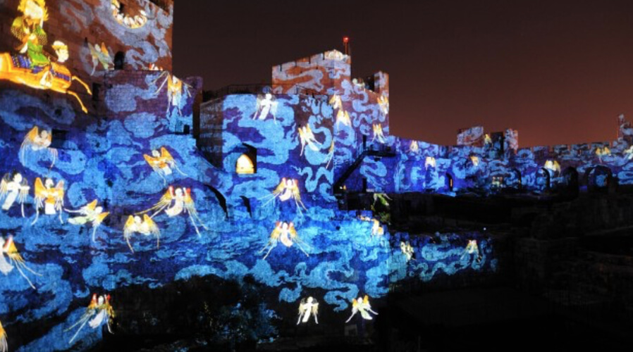 Sound and Light Show at the Tower of David
