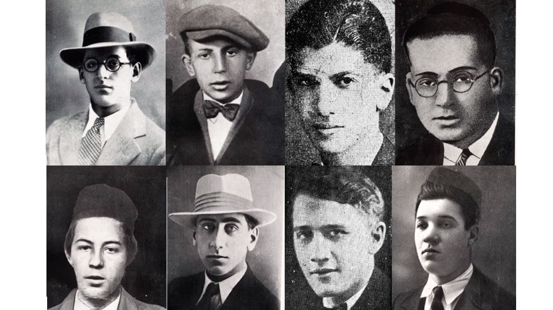 8 American Students who were murdered in the 1929 Hebron Massacre